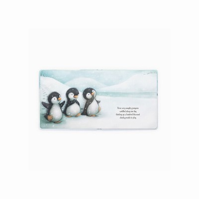 Jellycat The Naughty Penguins Books USA | 56013QJUT